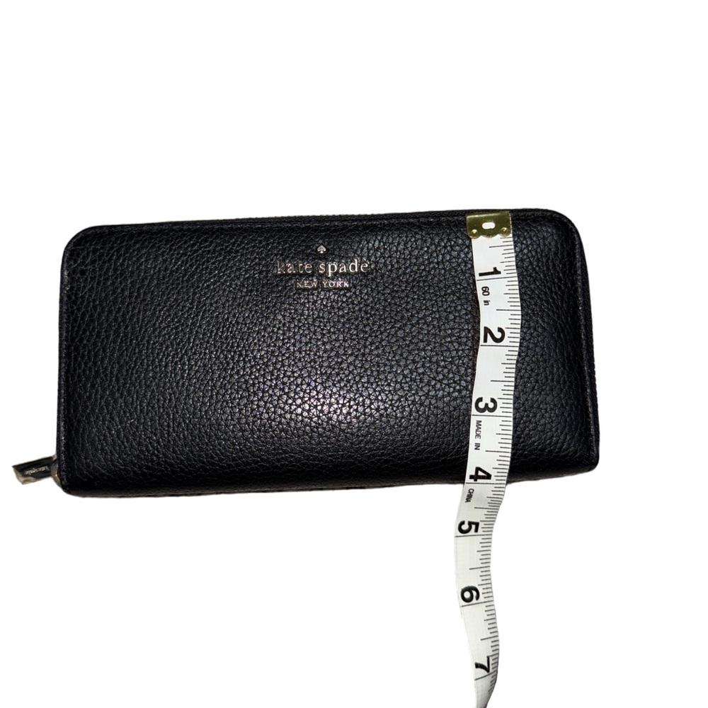 Kate Spade Black Zip Wallet - Picture 6 of 6